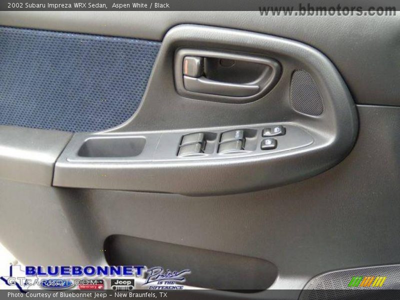 Aspen White / Black 2002 Subaru Impreza WRX Sedan