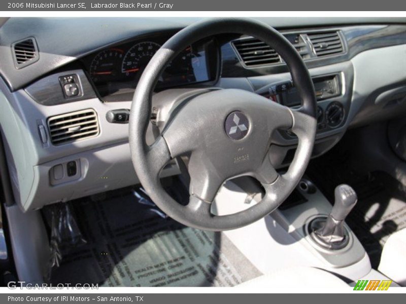 Labrador Black Pearl / Gray 2006 Mitsubishi Lancer SE