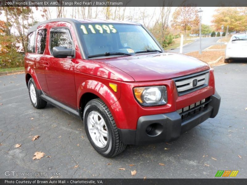 Front 3/4 View of 2007 Element EX AWD