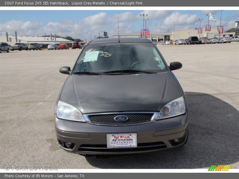 Liquid Grey Metallic / Charcoal/Light Flint 2007 Ford Focus ZX5 SES Hatchback