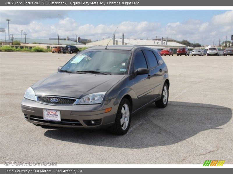 Liquid Grey Metallic / Charcoal/Light Flint 2007 Ford Focus ZX5 SES Hatchback