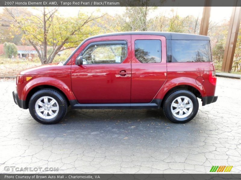  2007 Element EX AWD Tango Red Pearl