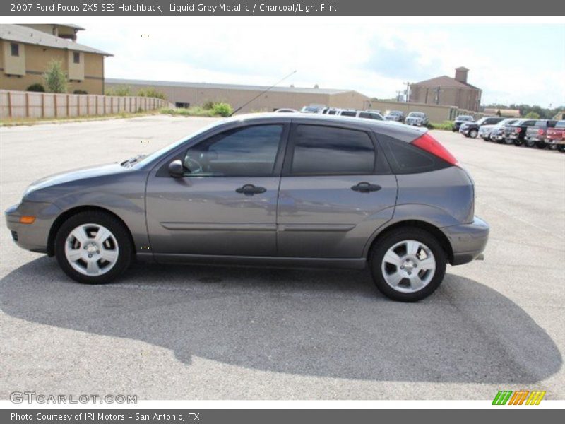 Liquid Grey Metallic / Charcoal/Light Flint 2007 Ford Focus ZX5 SES Hatchback