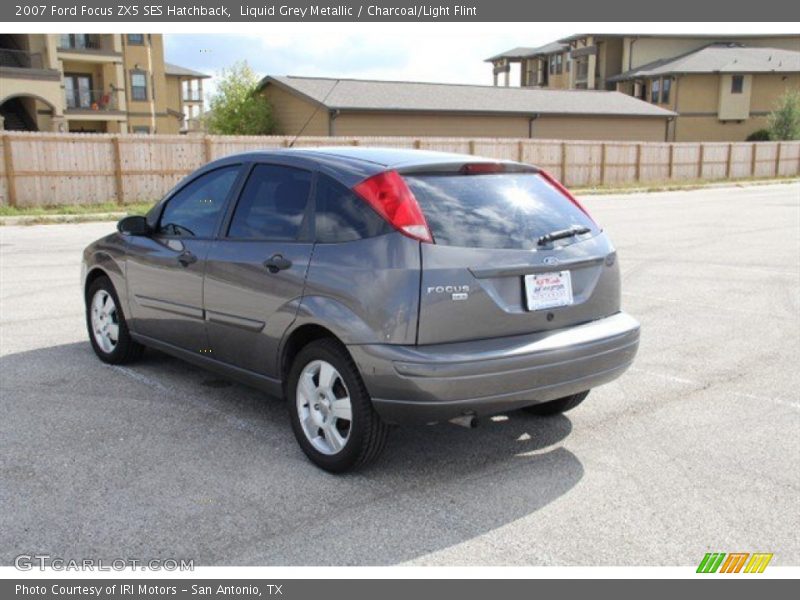Liquid Grey Metallic / Charcoal/Light Flint 2007 Ford Focus ZX5 SES Hatchback