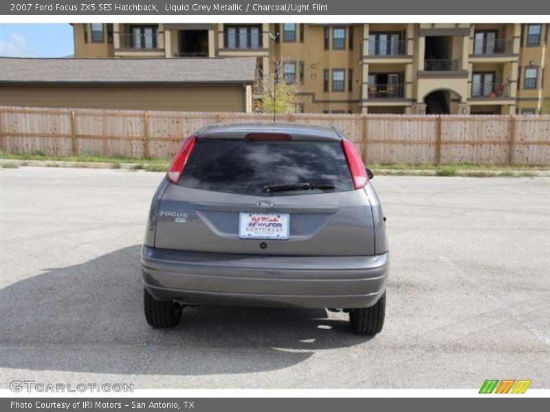 Liquid Grey Metallic / Charcoal/Light Flint 2007 Ford Focus ZX5 SES Hatchback