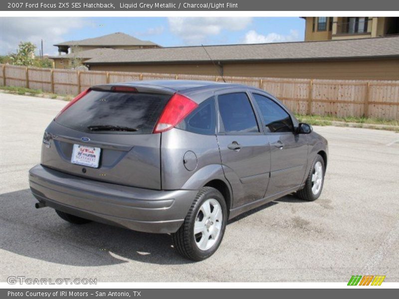 Liquid Grey Metallic / Charcoal/Light Flint 2007 Ford Focus ZX5 SES Hatchback