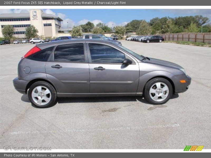 Liquid Grey Metallic / Charcoal/Light Flint 2007 Ford Focus ZX5 SES Hatchback