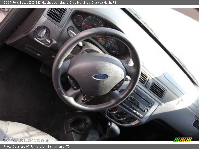 Liquid Grey Metallic / Charcoal/Light Flint 2007 Ford Focus ZX5 SES Hatchback