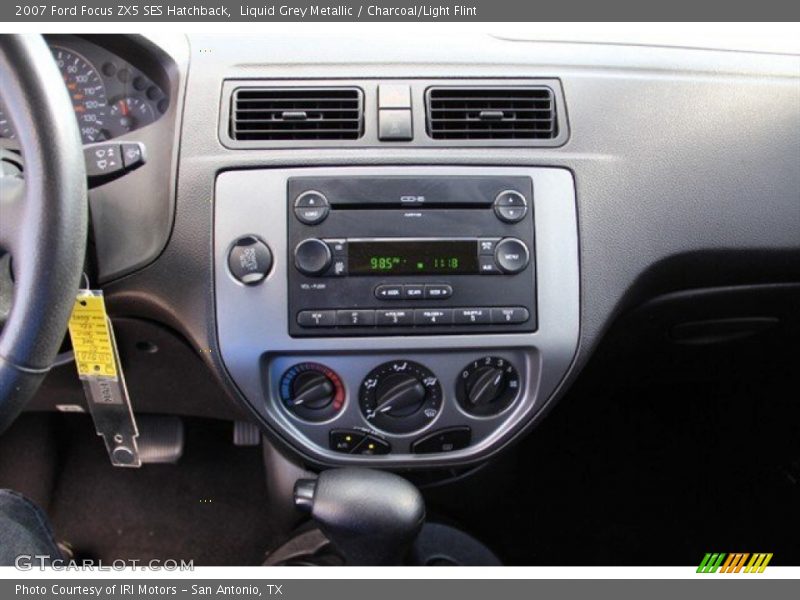 Liquid Grey Metallic / Charcoal/Light Flint 2007 Ford Focus ZX5 SES Hatchback