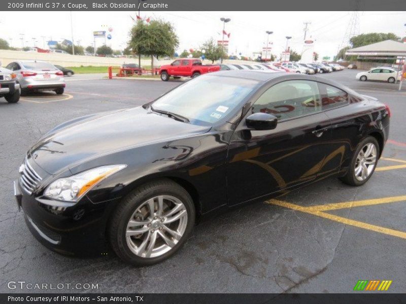 Black Obsidian / Graphite 2009 Infiniti G 37 x Coupe