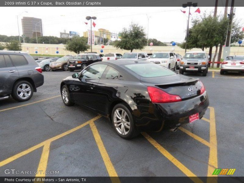 Black Obsidian / Graphite 2009 Infiniti G 37 x Coupe