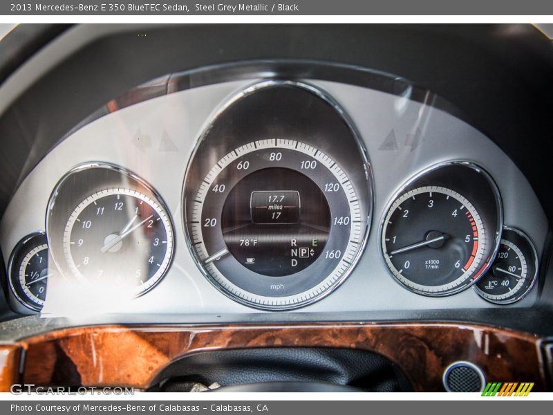  2013 E 350 BlueTEC Sedan 350 BlueTEC Sedan Gauges