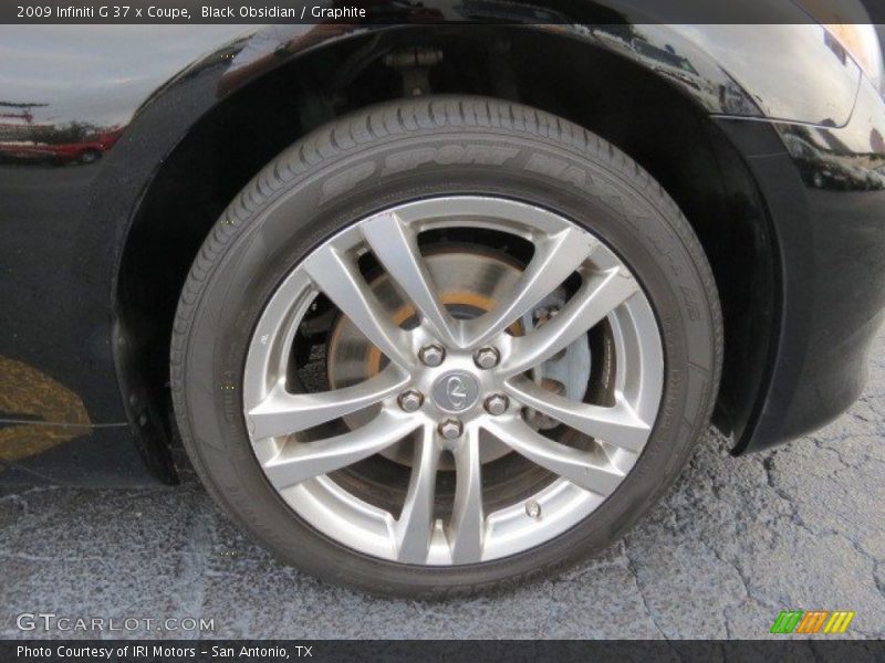 Black Obsidian / Graphite 2009 Infiniti G 37 x Coupe
