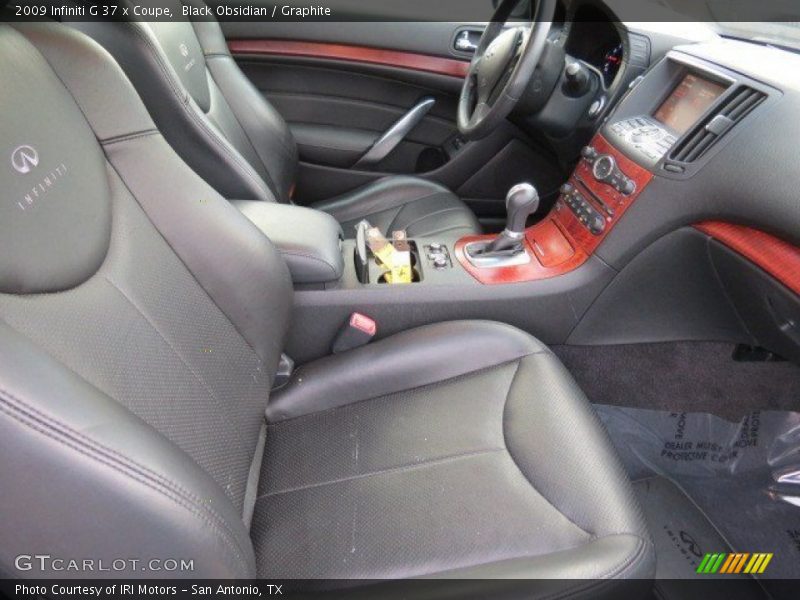Black Obsidian / Graphite 2009 Infiniti G 37 x Coupe