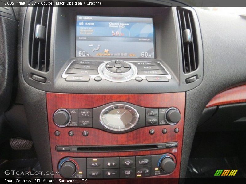 Black Obsidian / Graphite 2009 Infiniti G 37 x Coupe