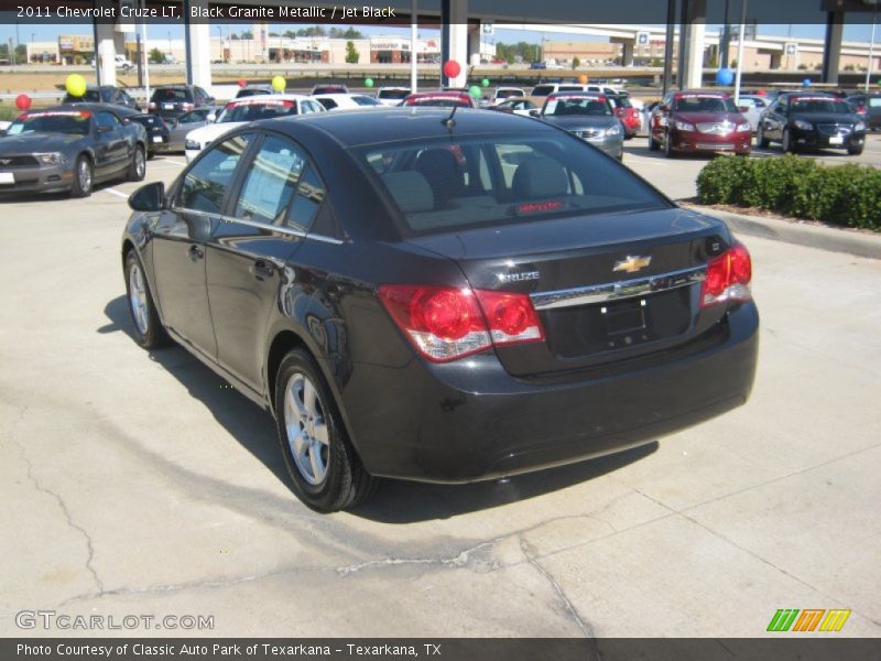 Black Granite Metallic / Jet Black 2011 Chevrolet Cruze LT