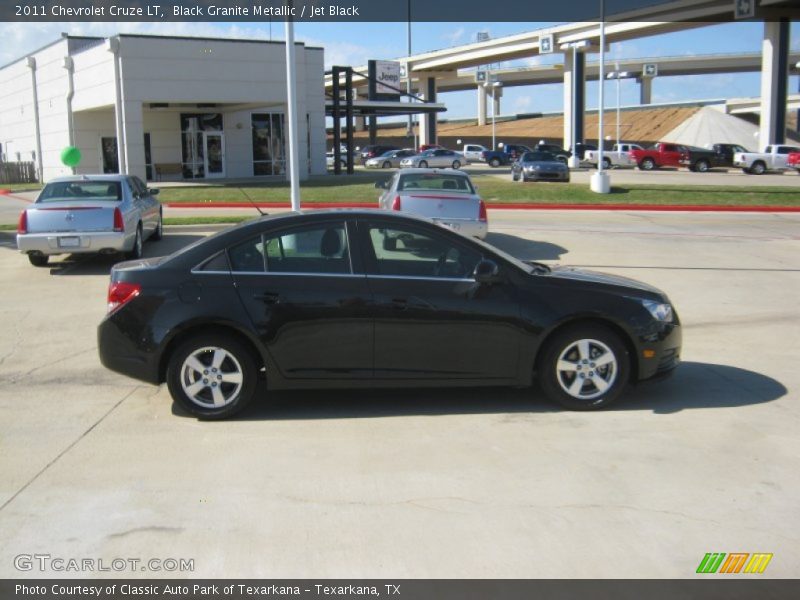 Black Granite Metallic / Jet Black 2011 Chevrolet Cruze LT