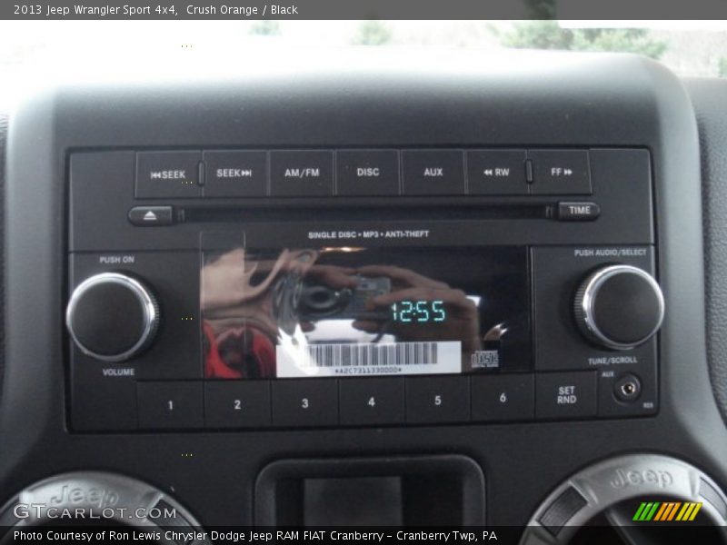 Audio System of 2013 Wrangler Sport 4x4