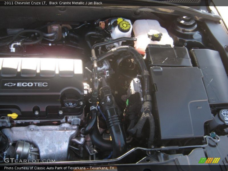 Black Granite Metallic / Jet Black 2011 Chevrolet Cruze LT