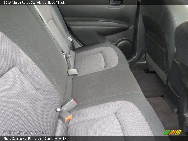 Wicked Black / Black 2009 Nissan Rogue SL