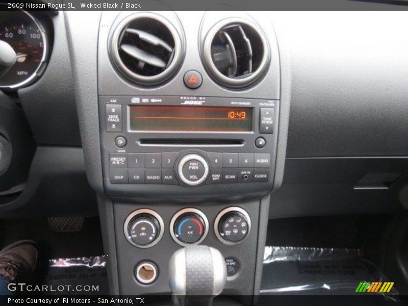 Wicked Black / Black 2009 Nissan Rogue SL