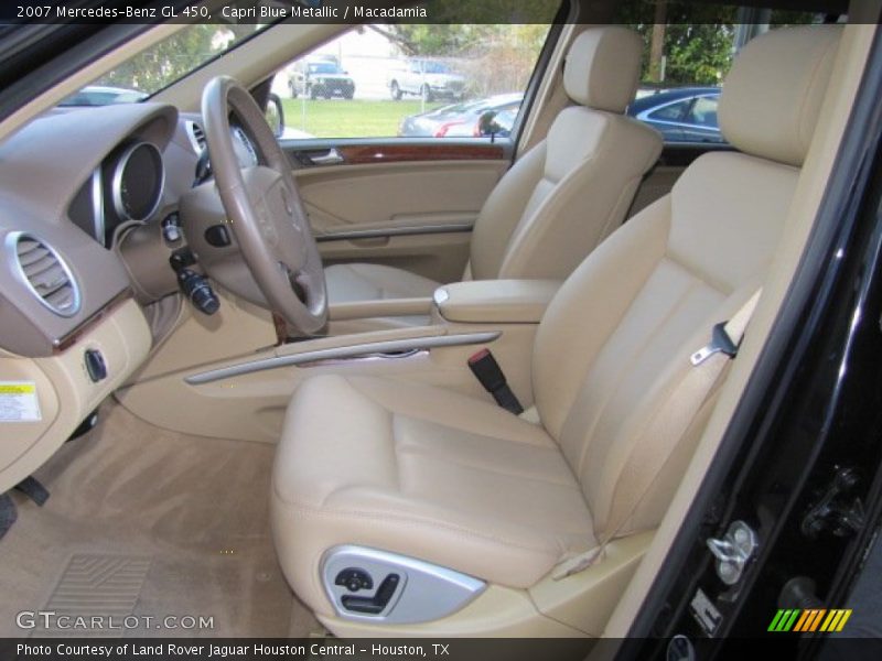 Capri Blue Metallic / Macadamia 2007 Mercedes-Benz GL 450