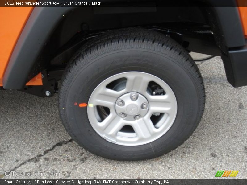 Crush Orange / Black 2013 Jeep Wrangler Sport 4x4