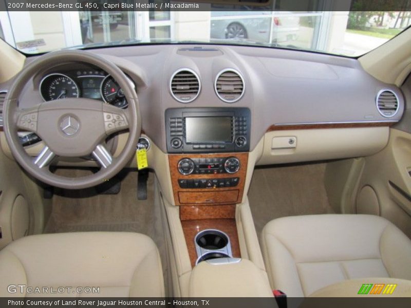 Capri Blue Metallic / Macadamia 2007 Mercedes-Benz GL 450