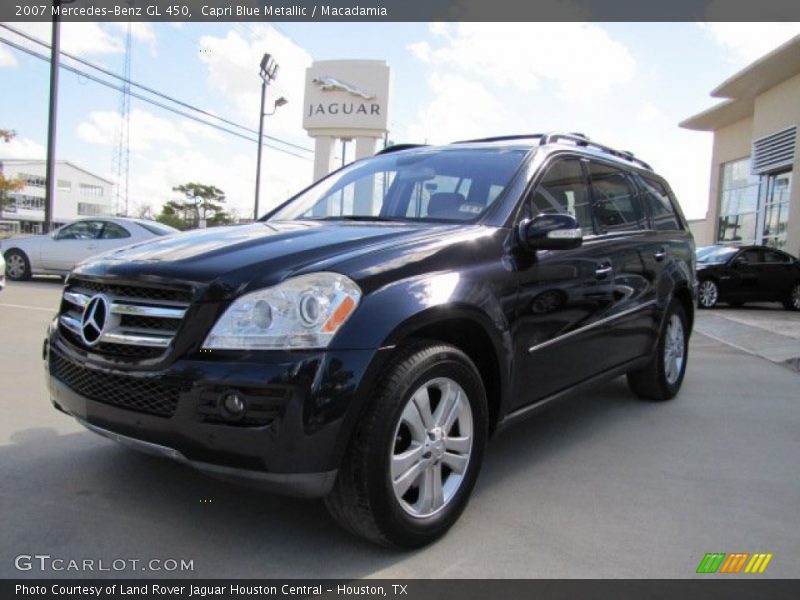 Capri Blue Metallic / Macadamia 2007 Mercedes-Benz GL 450