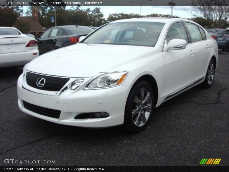 Starfire Pearl White / Parchment 2010 Lexus GS 350 AWD