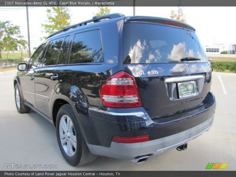 Capri Blue Metallic / Macadamia 2007 Mercedes-Benz GL 450