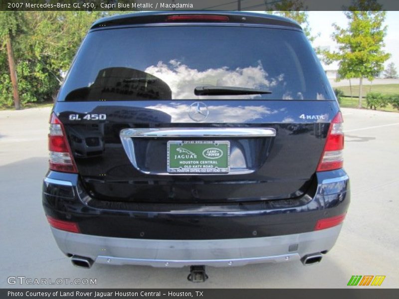 Capri Blue Metallic / Macadamia 2007 Mercedes-Benz GL 450