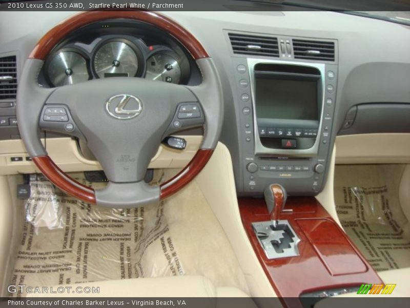 Starfire Pearl White / Parchment 2010 Lexus GS 350 AWD