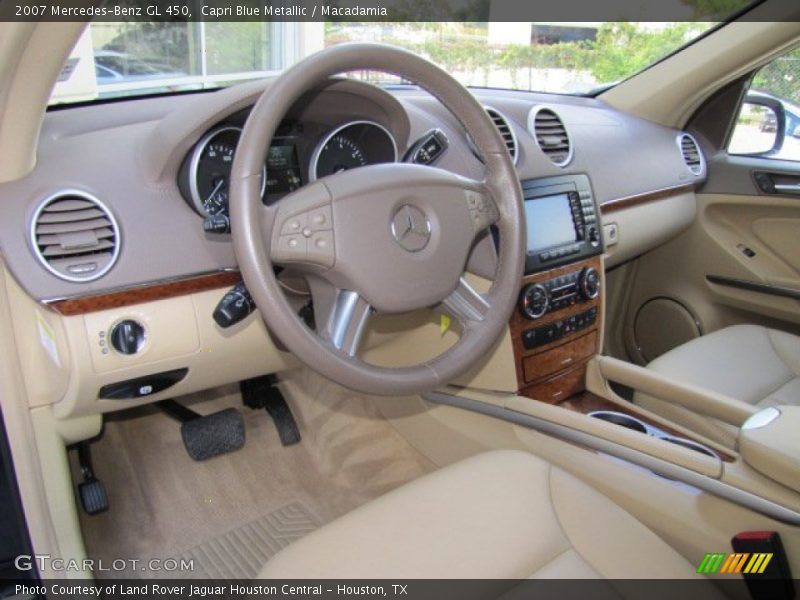 Capri Blue Metallic / Macadamia 2007 Mercedes-Benz GL 450