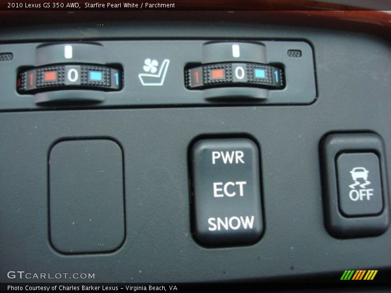 Starfire Pearl White / Parchment 2010 Lexus GS 350 AWD