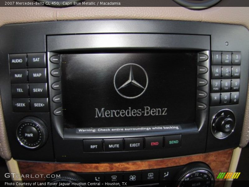 Capri Blue Metallic / Macadamia 2007 Mercedes-Benz GL 450