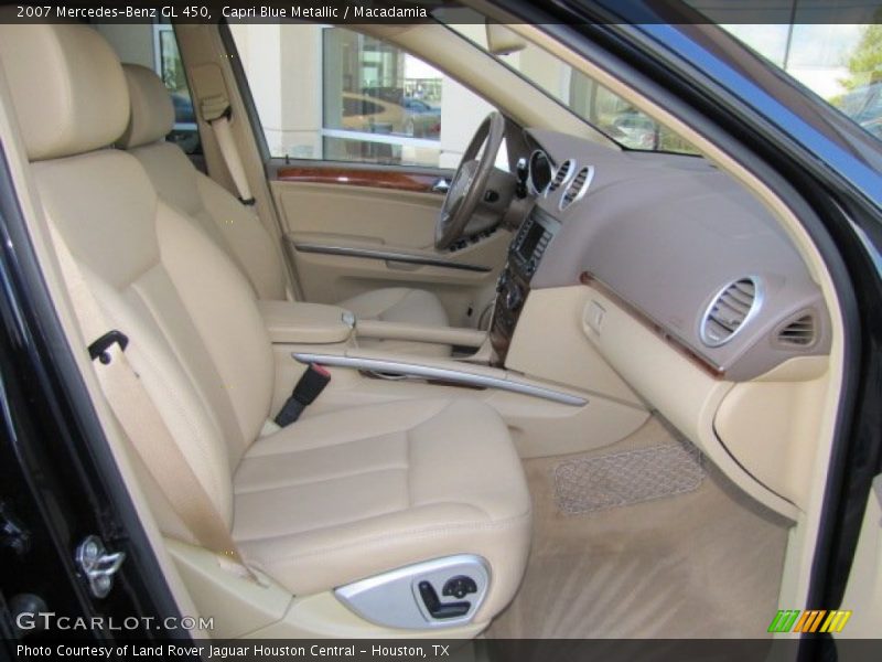 Capri Blue Metallic / Macadamia 2007 Mercedes-Benz GL 450