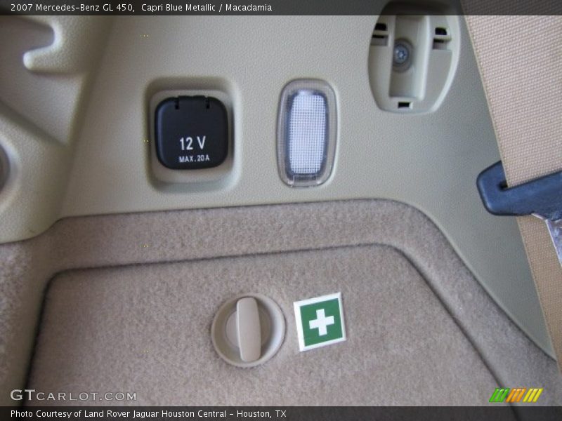 Capri Blue Metallic / Macadamia 2007 Mercedes-Benz GL 450