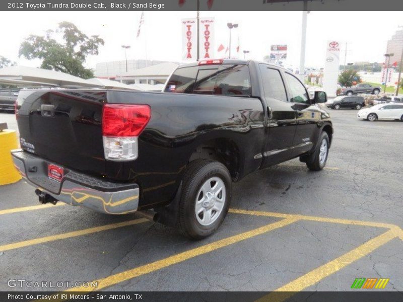 Black / Sand Beige 2012 Toyota Tundra Double Cab