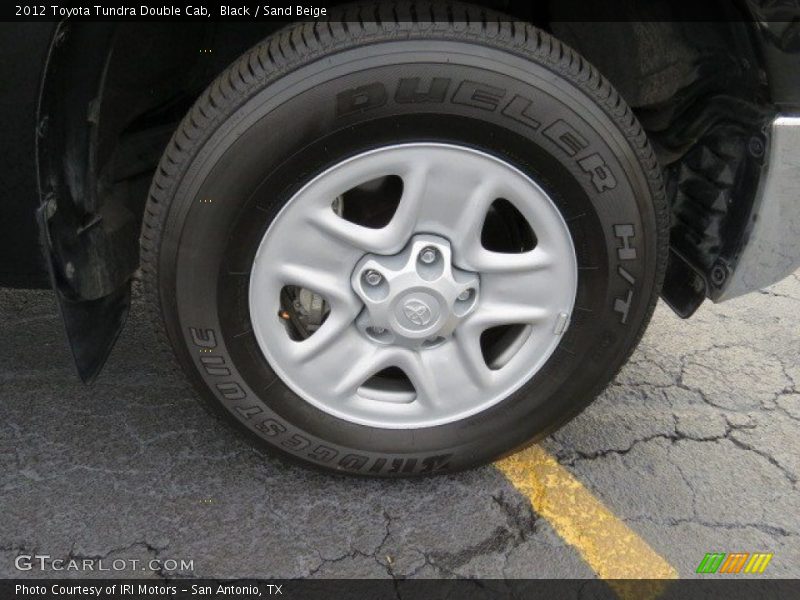 Black / Sand Beige 2012 Toyota Tundra Double Cab