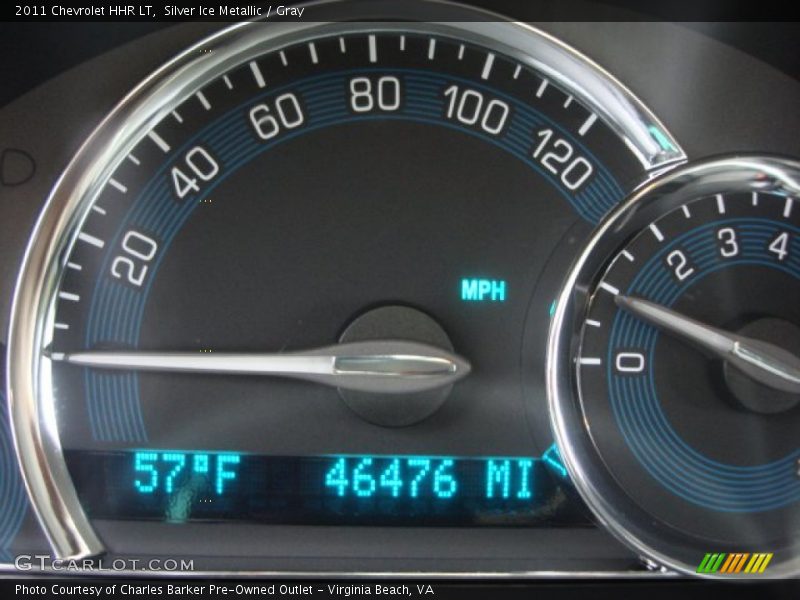 Silver Ice Metallic / Gray 2011 Chevrolet HHR LT