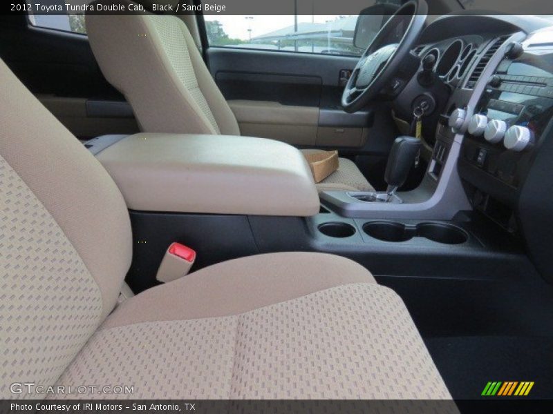 Black / Sand Beige 2012 Toyota Tundra Double Cab