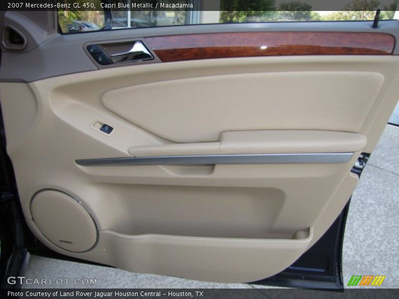 Capri Blue Metallic / Macadamia 2007 Mercedes-Benz GL 450
