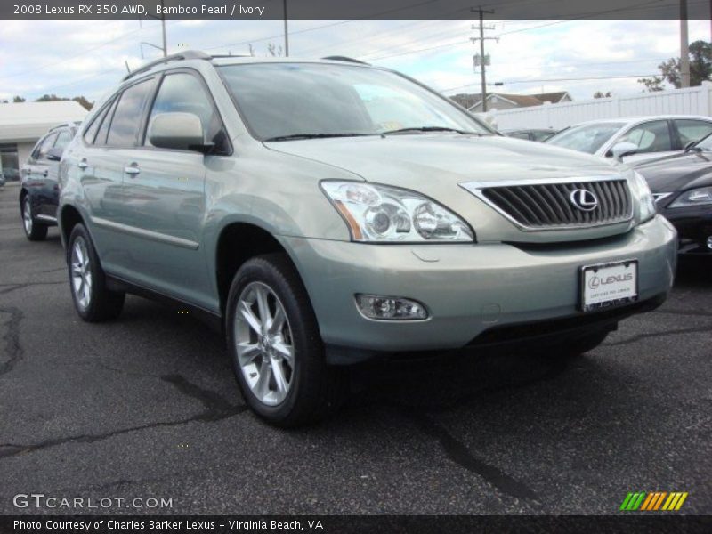 Bamboo Pearl / Ivory 2008 Lexus RX 350 AWD