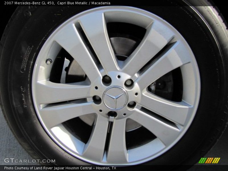 Capri Blue Metallic / Macadamia 2007 Mercedes-Benz GL 450