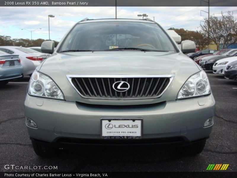 Bamboo Pearl / Ivory 2008 Lexus RX 350 AWD