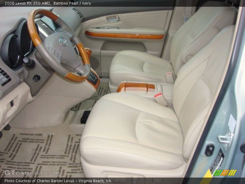 Bamboo Pearl / Ivory 2008 Lexus RX 350 AWD