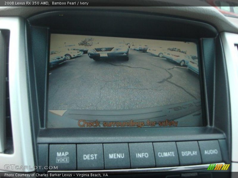Bamboo Pearl / Ivory 2008 Lexus RX 350 AWD