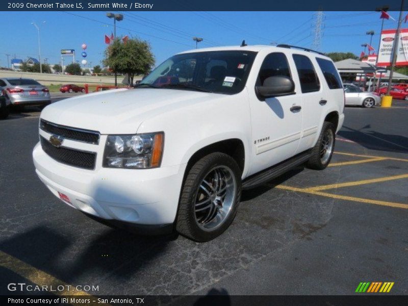 Summit White / Ebony 2009 Chevrolet Tahoe LS