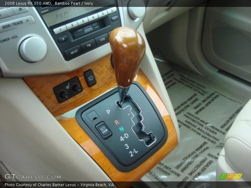 Bamboo Pearl / Ivory 2008 Lexus RX 350 AWD
